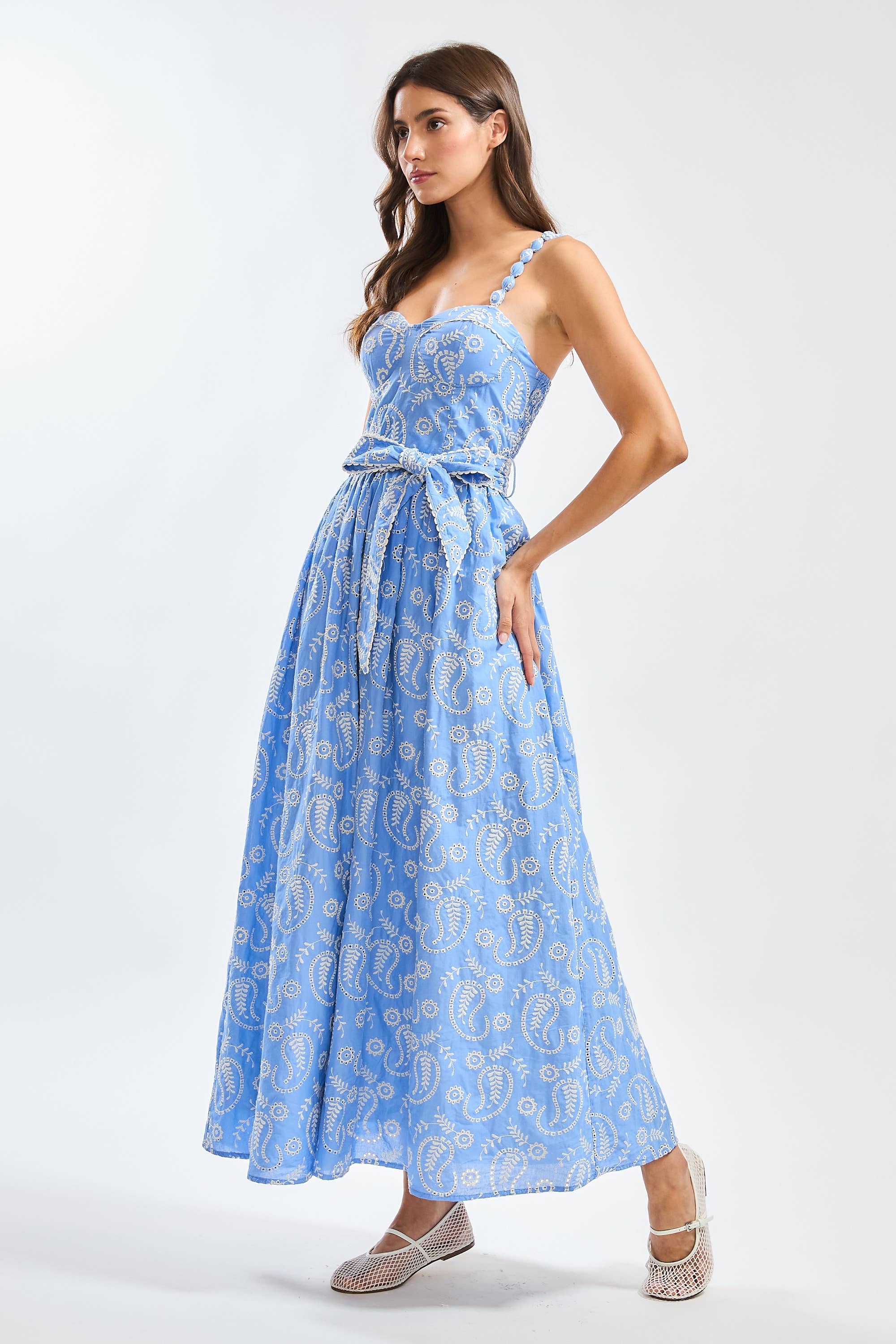 Paisley Midi Dress