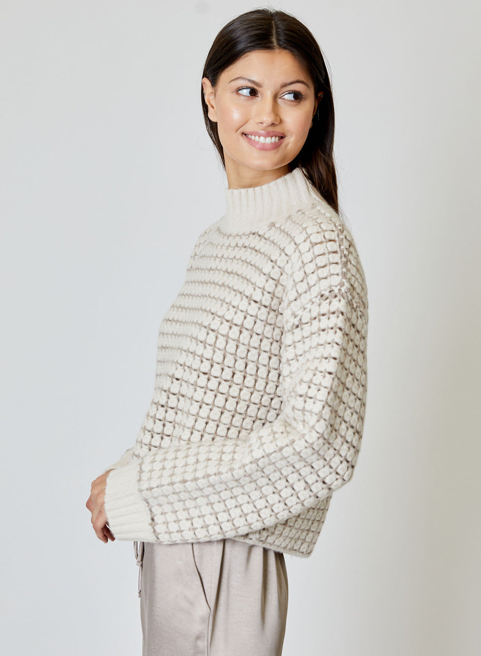 DH New York Imani Sweater in Ivory