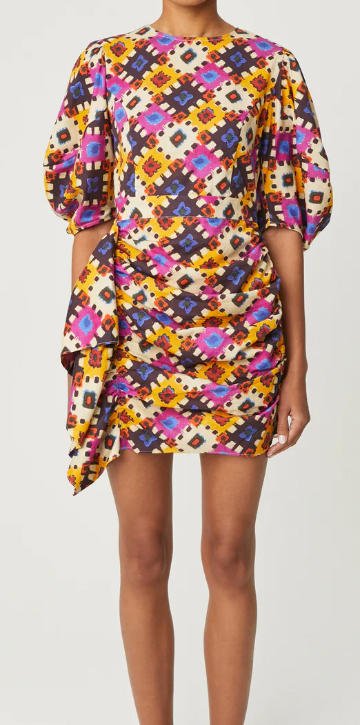 Rhode Pia Dress - Aquarelle