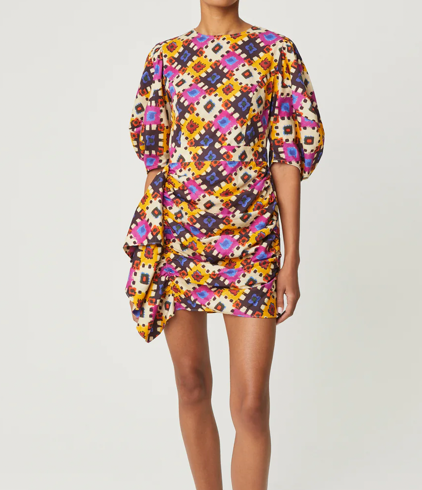 Rhode Pia Dress - Aquarelle