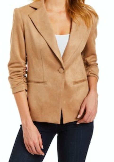Drew - Serena Jacket in Toast