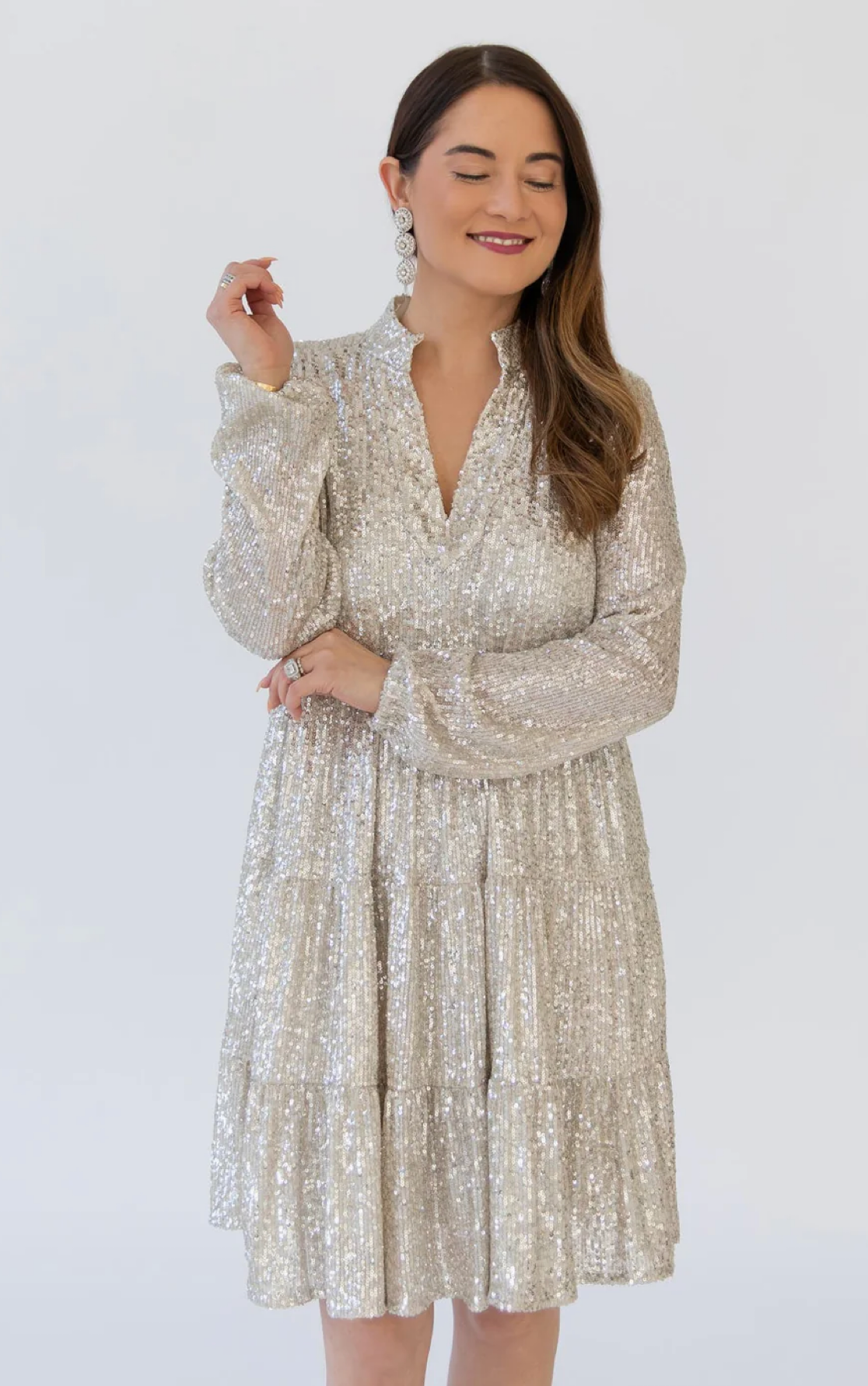 Sail to Sable Charlotte Sequin Dress