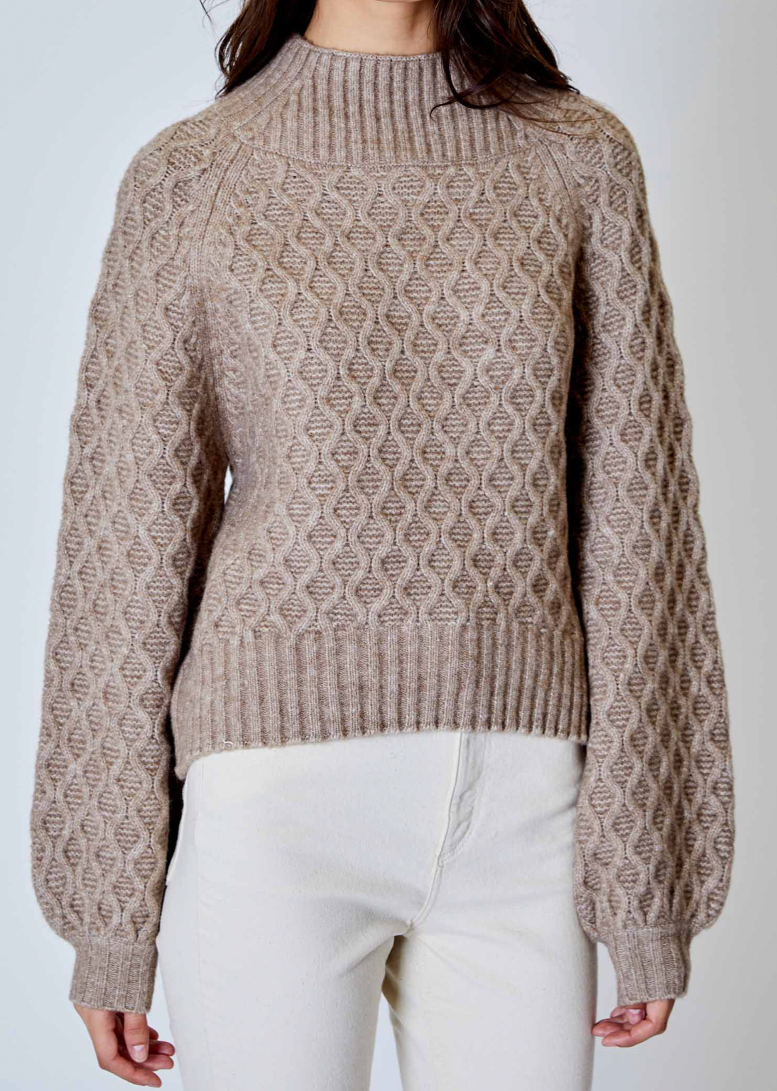 DH Bianca Sweater in Mushroom