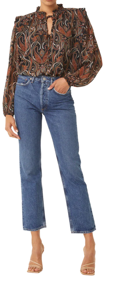 MISA Helena Top in Paisley
