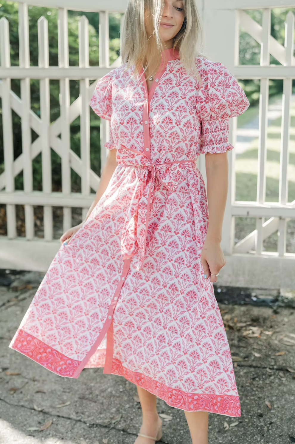 Kiawah Dress | Persimmon
