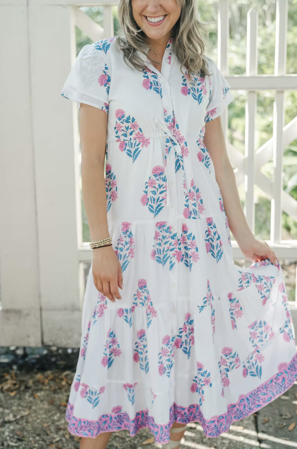 Magnolia Flutter Dress | Bermuda