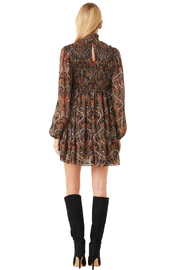 MISA Jesse Dress in paisley