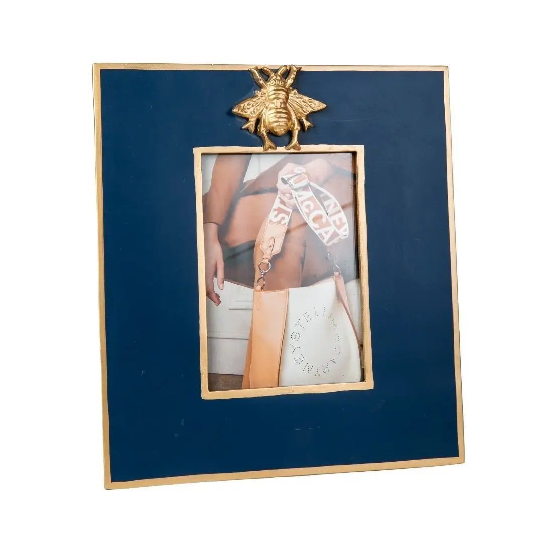 Regency Bee Photo Frame 5x7 in navy