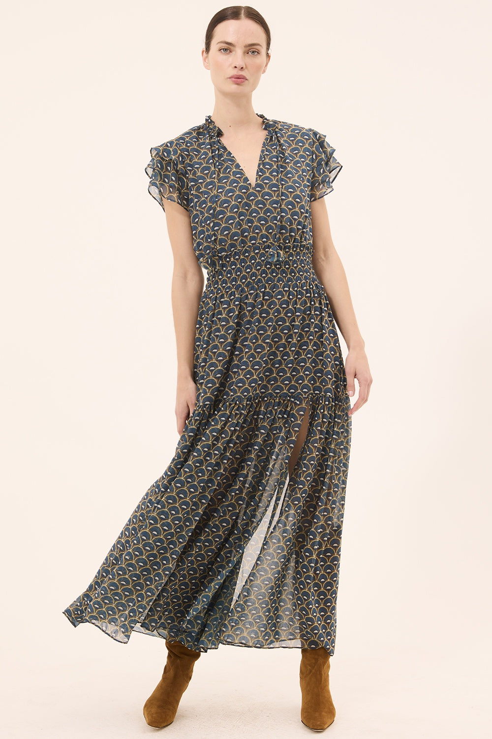Maribar Dress | Dandelion Chiffon