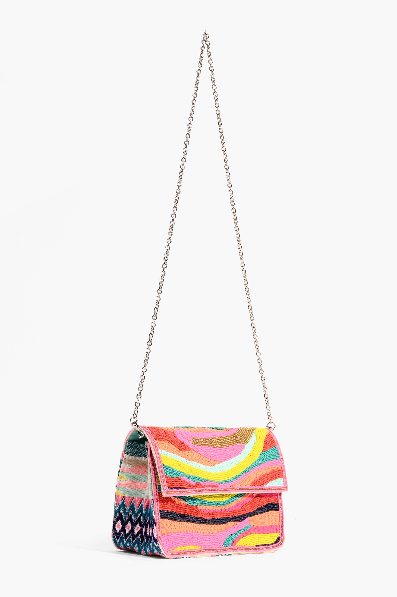 America & Beyond Daphne Embellished Crafted Clutch