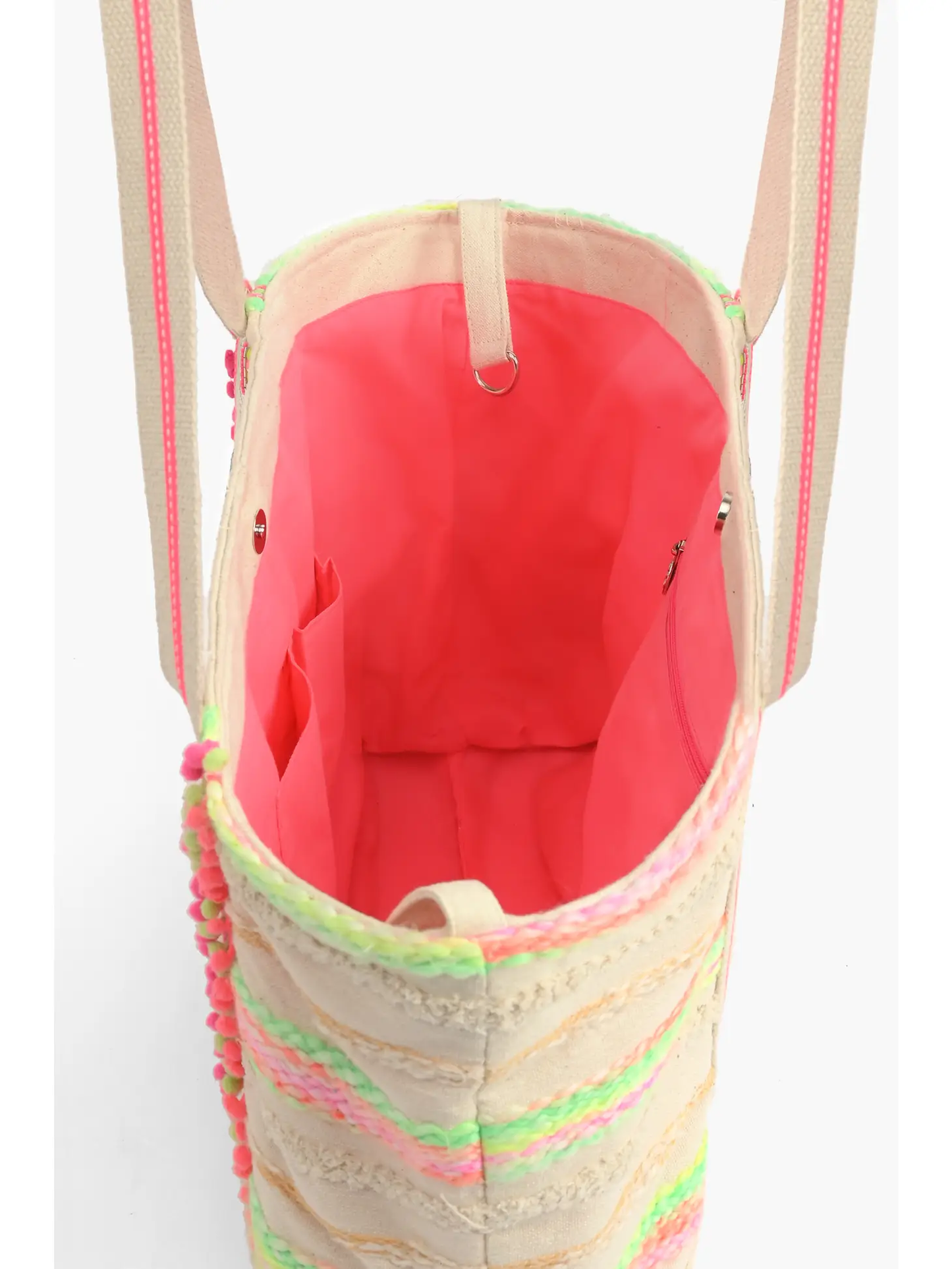 America & Beyond Neon Lights Impala Aztec Tote