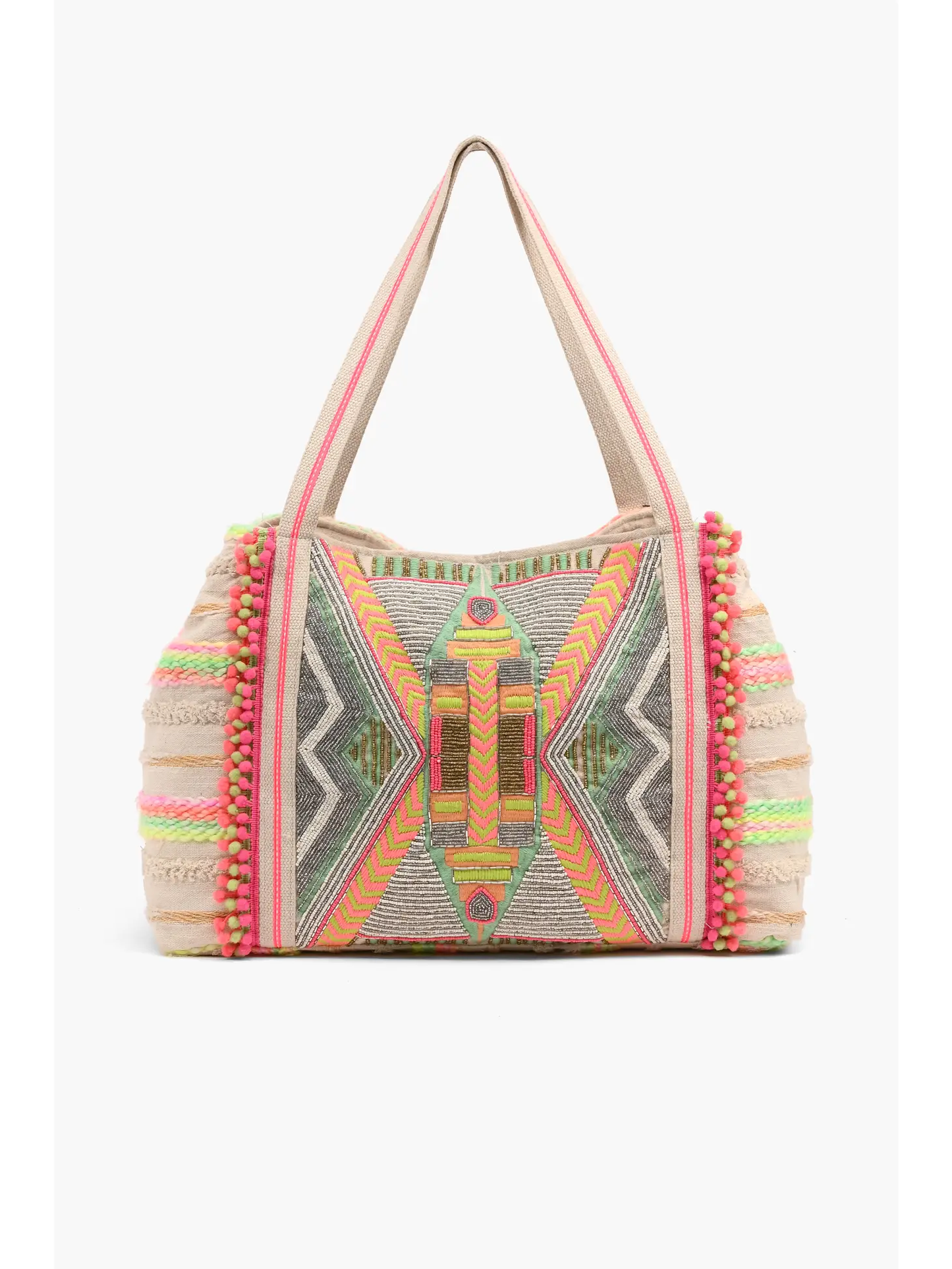 America & Beyond Neon Lights Impala Aztec Tote