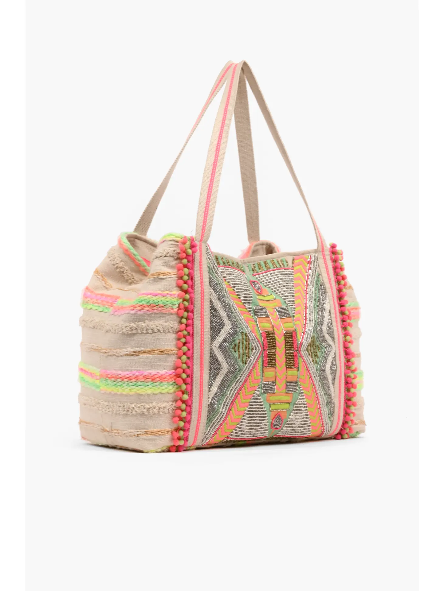 America & Beyond Neon Lights Impala Aztec Tote