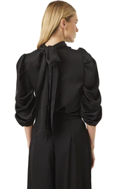 MISA Luella top in black