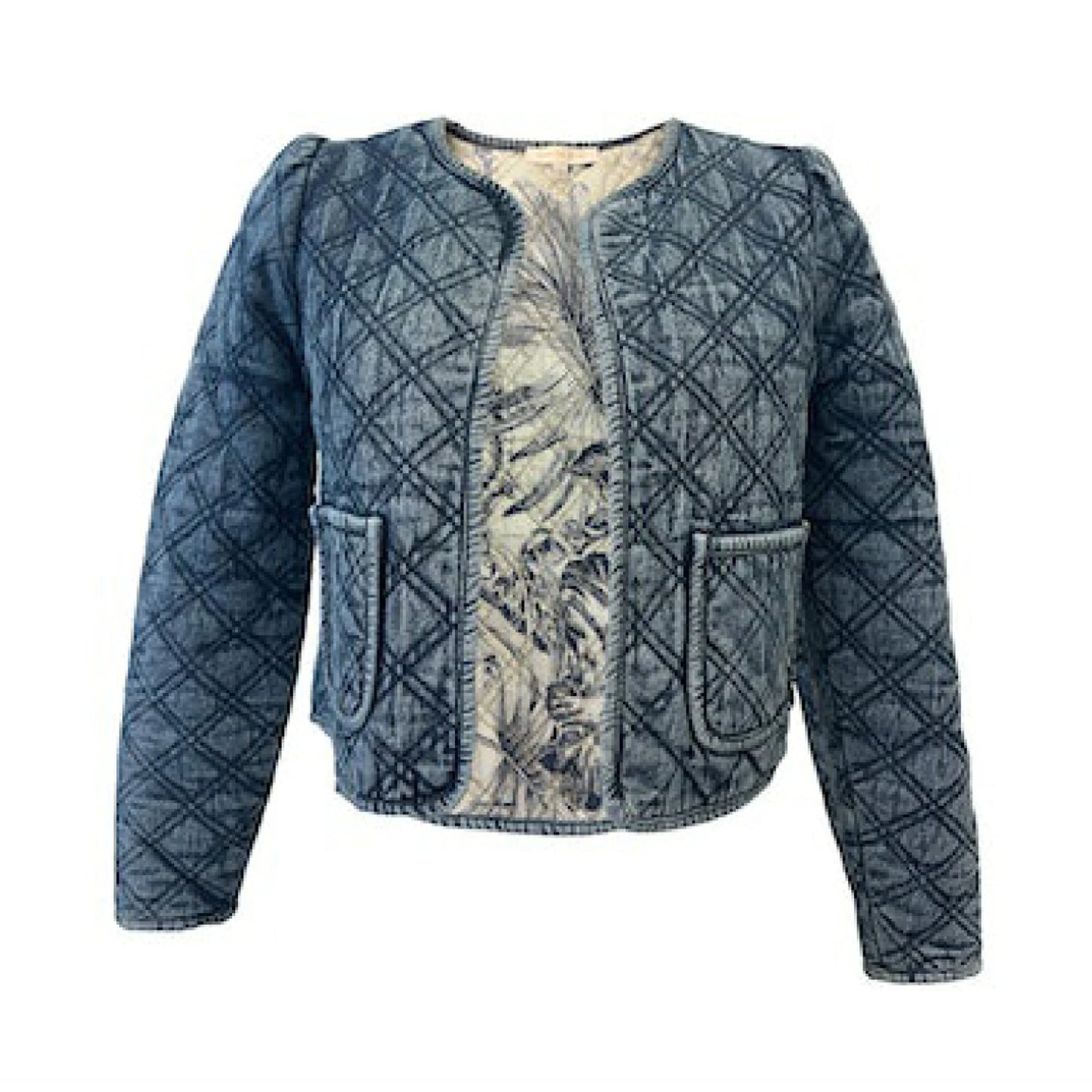 Love The Label Oliver Jacket - Medium Wash Denim