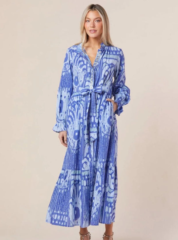 Sheridan French - Britt Dress Moroccan Ikat