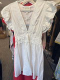 Sample White Mini Dress