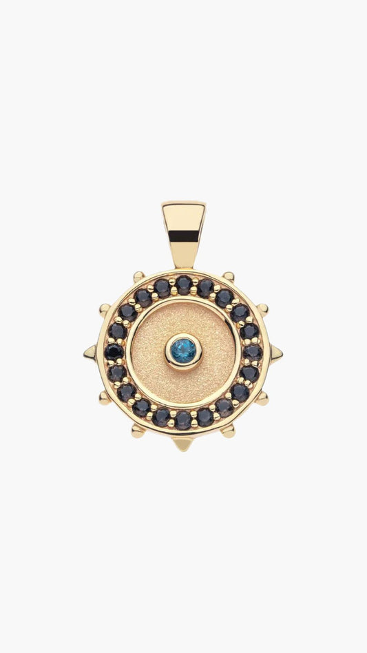 Jane Win PROTECT Embellished Watchful Eye Pendant