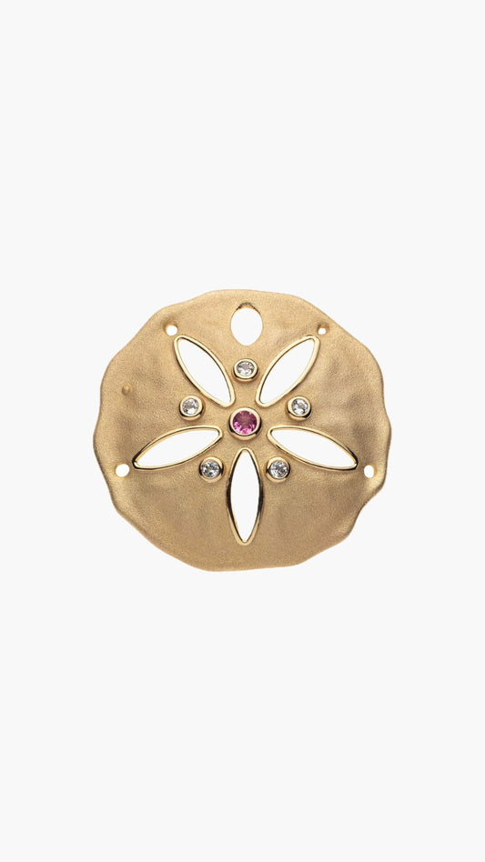 Jane Win STRONG Sand Dollar Pendant