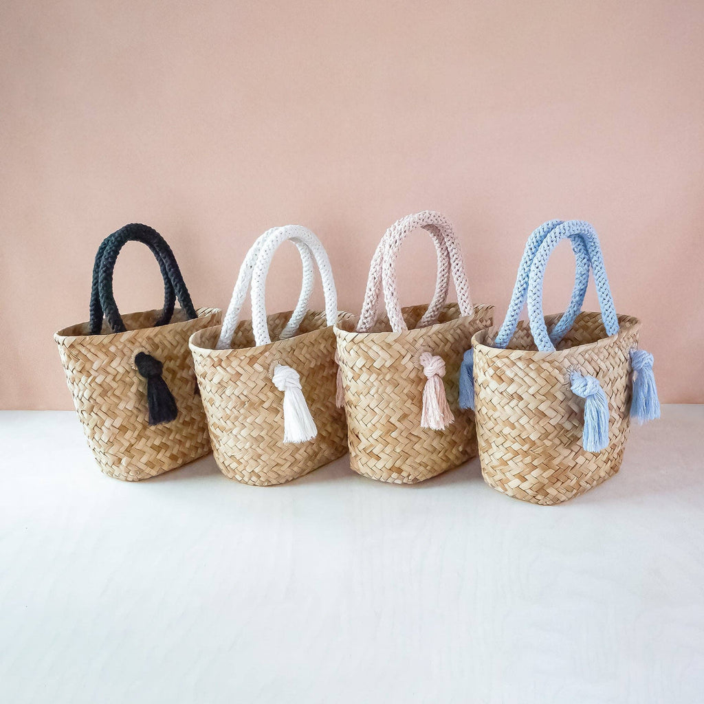 Dusty Rose  Woven Tote