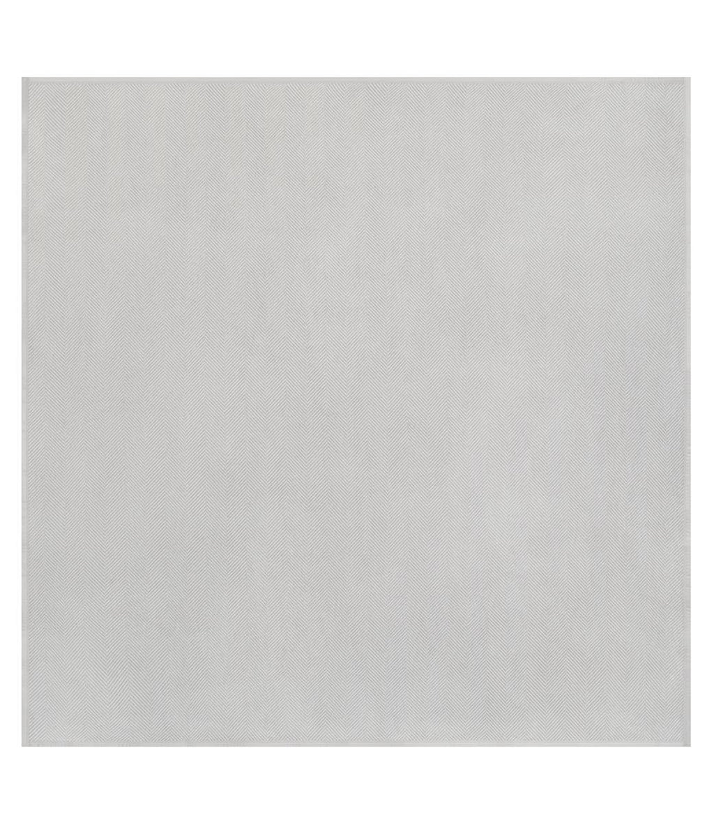 Harborview Herringbone Light Grey Blanket