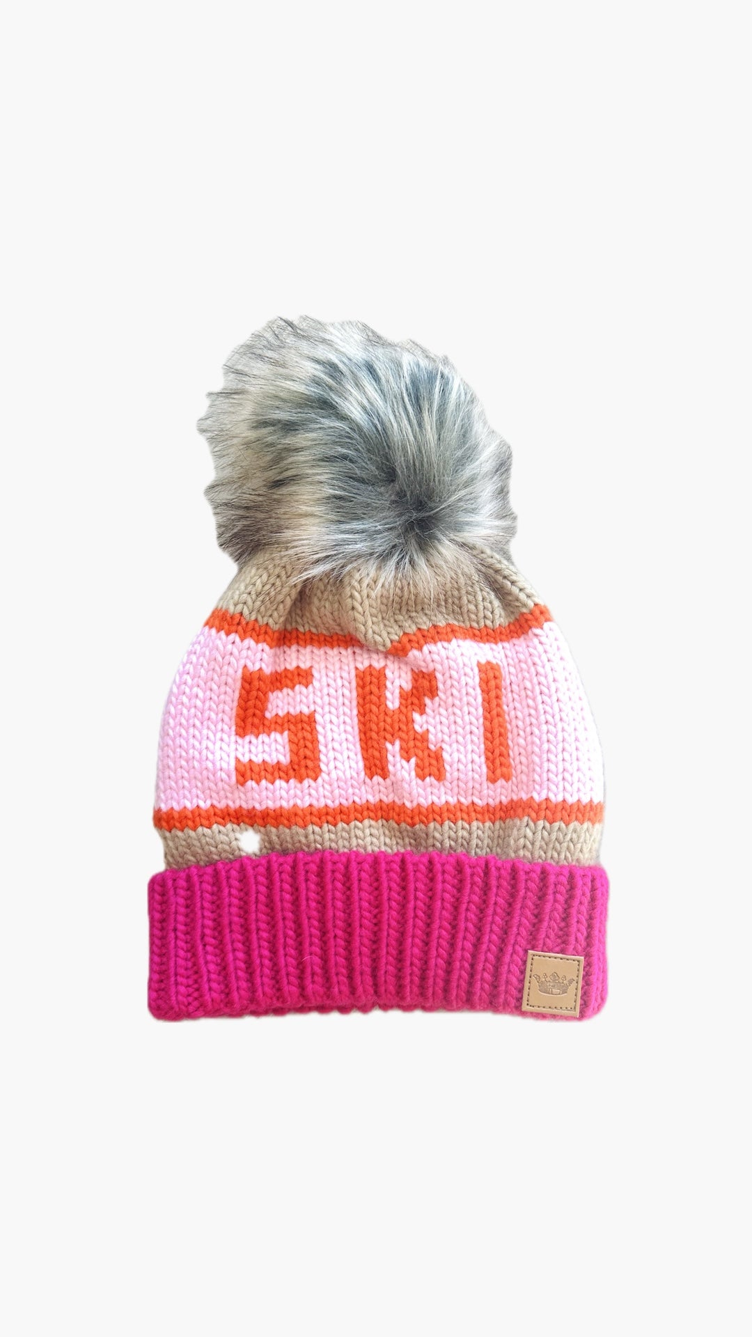 SKI Pom Pom Hat