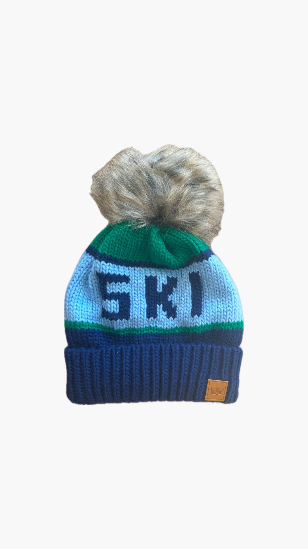 SKI Pom Pom Hat