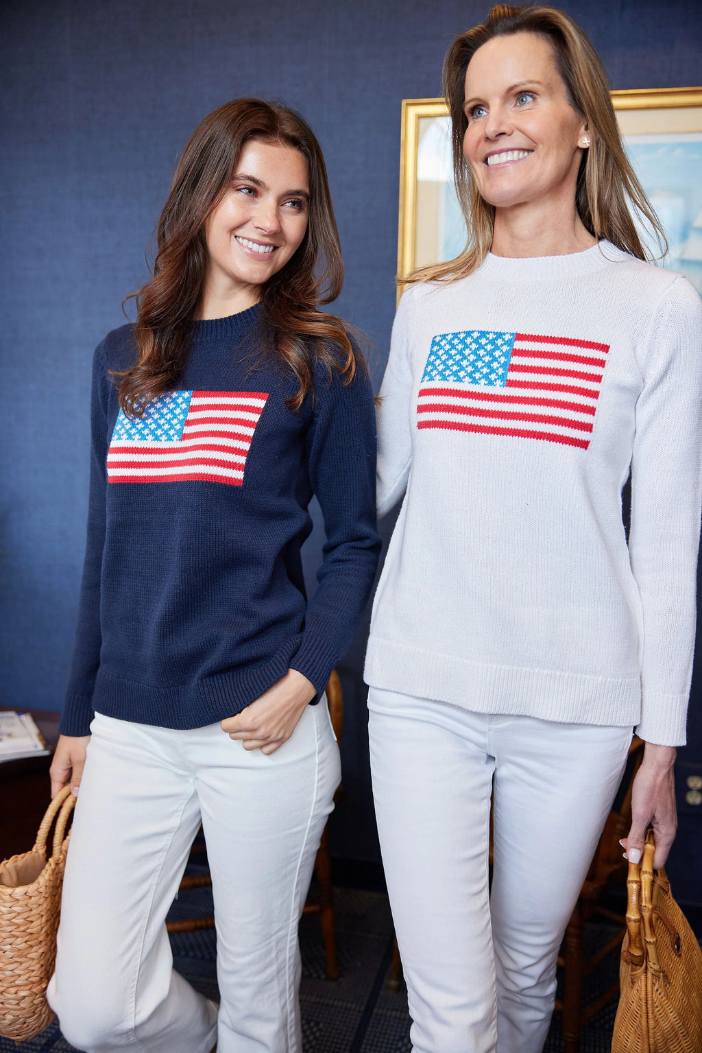 Core Adult Flag Sweater C24FLAG