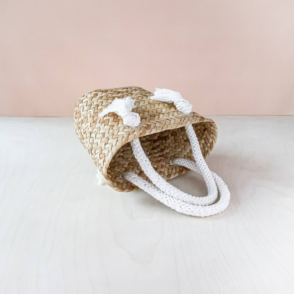 Oat  Woven Tote
