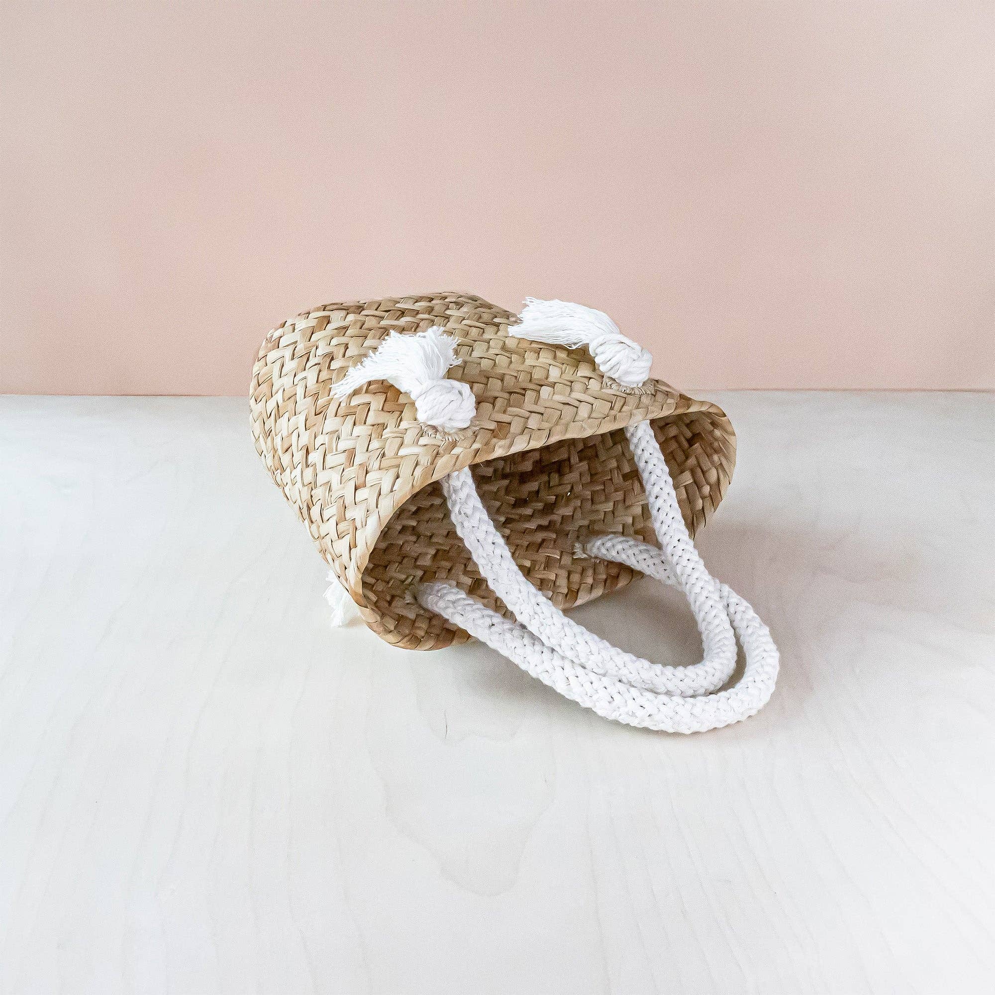 Oat  Woven Tote