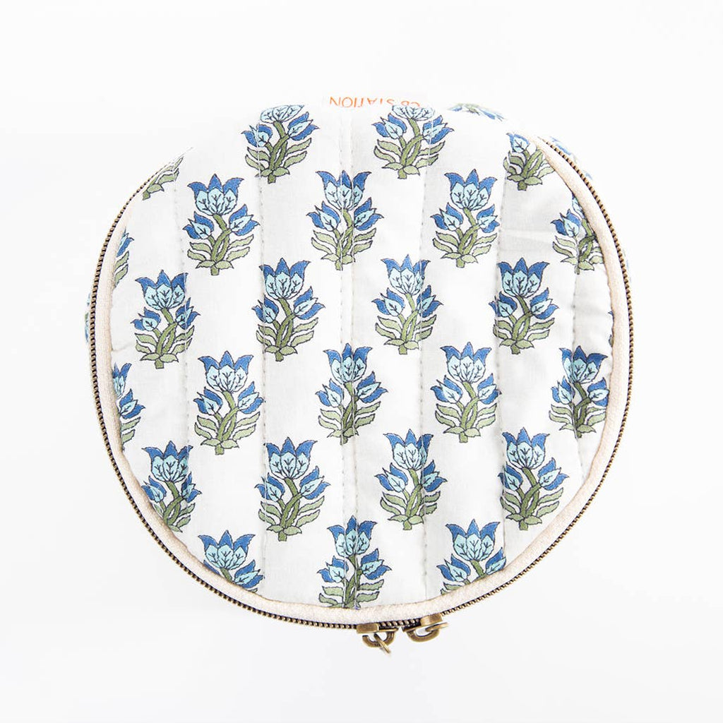 Block Print Circle Case