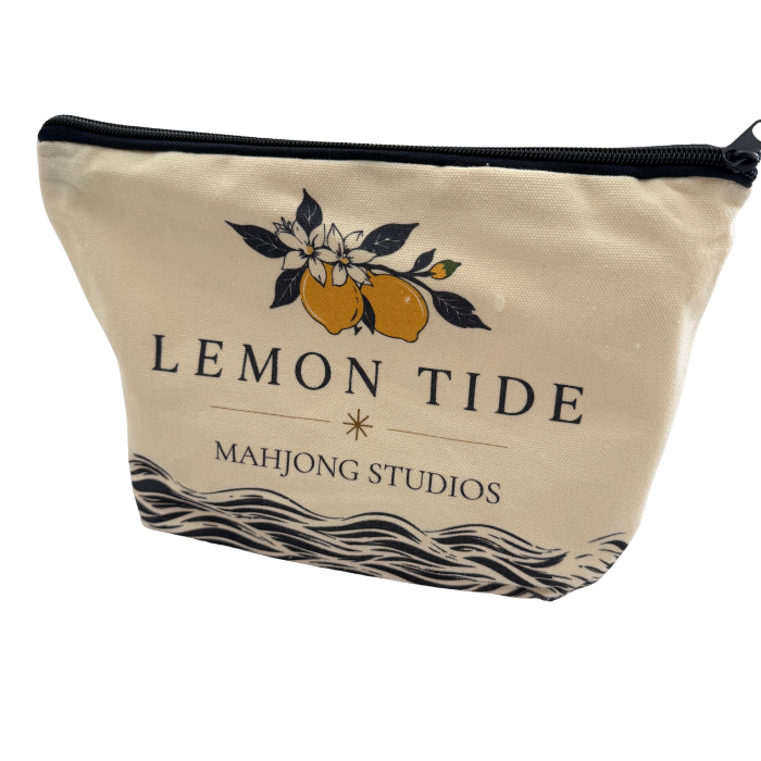 Lemon Tide American Mahjong Tile Set (160 Tiles)