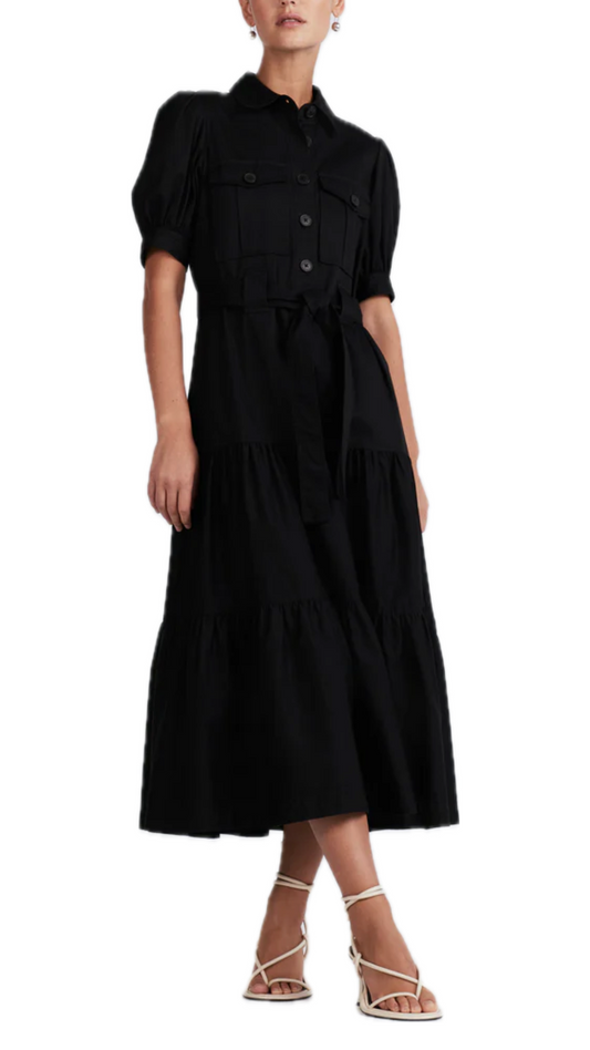 Derek Lam Buffy Dress - Black