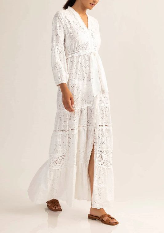 Shoshanna Eyelet Lace Santorini Dress