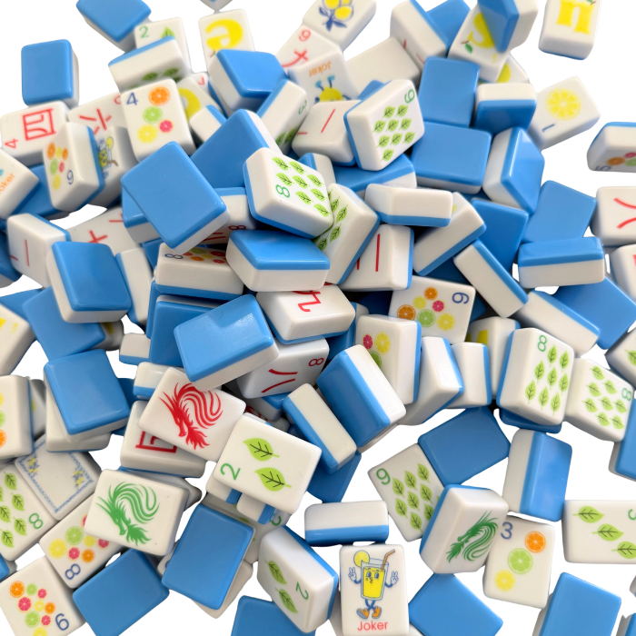 Lemon Tide American Mahjong Tile Set (160 Tiles)