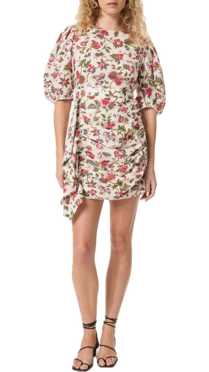 Rhode Pia Dress - Macadamia Morlaix Fleur