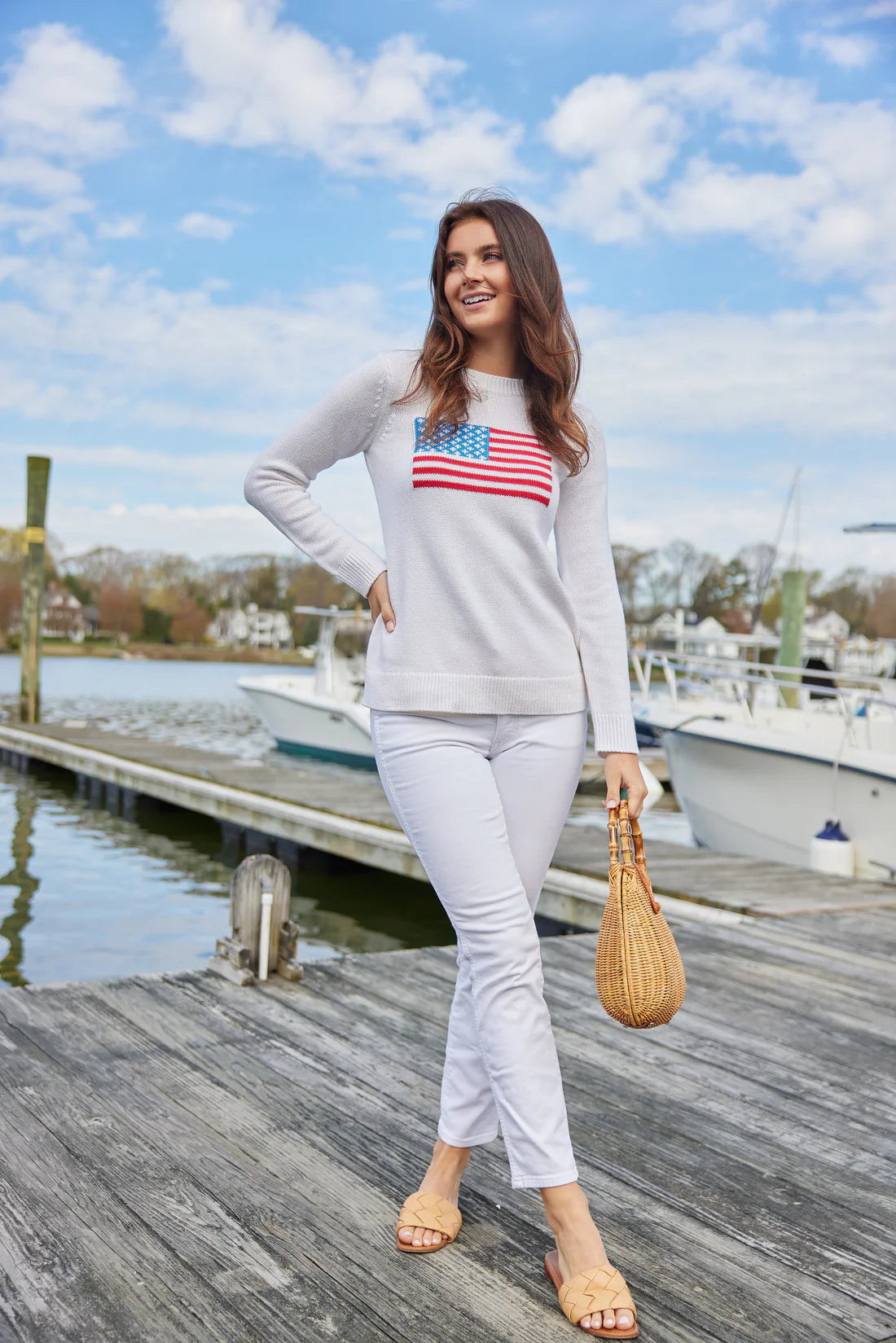 Sail to Sable Classic Flag Sweater