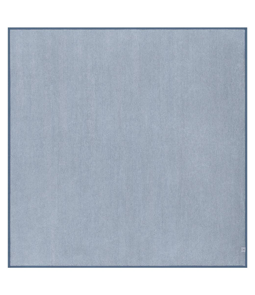 Harborview Herringbone Cornflower Blanket