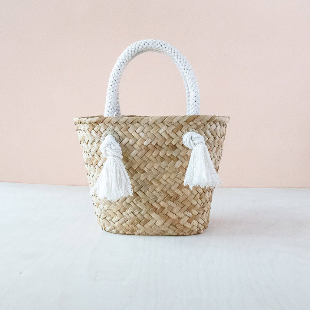 Oat  Woven Tote