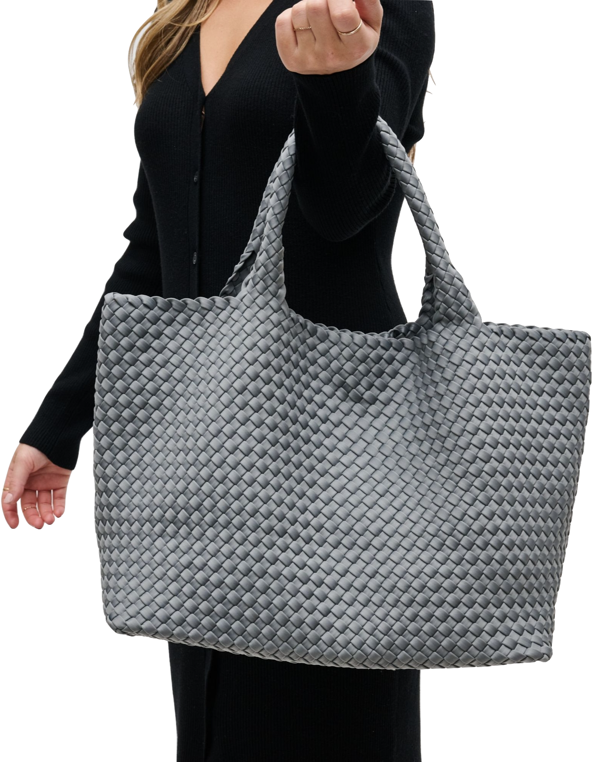 Sol and Selene Sky's the Limit Large Woven Neoprene Tote