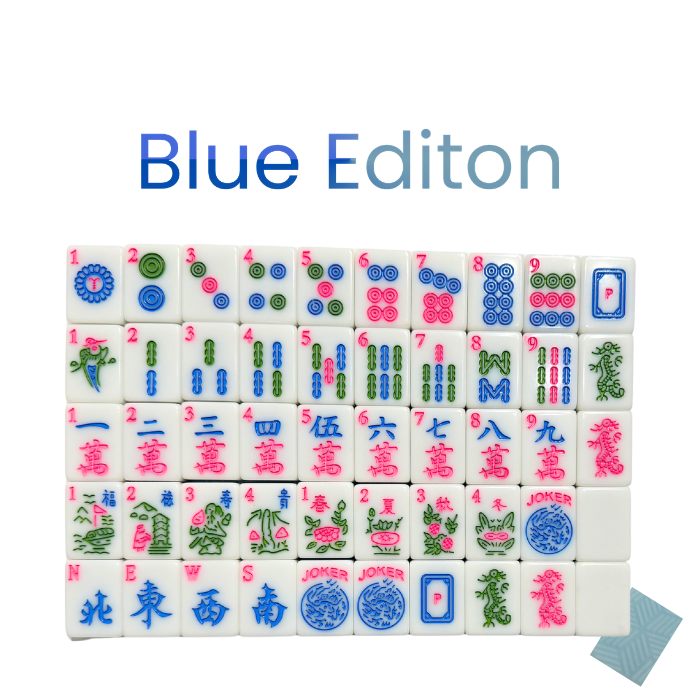 American Mahjong Tile Set (166 Tiles)