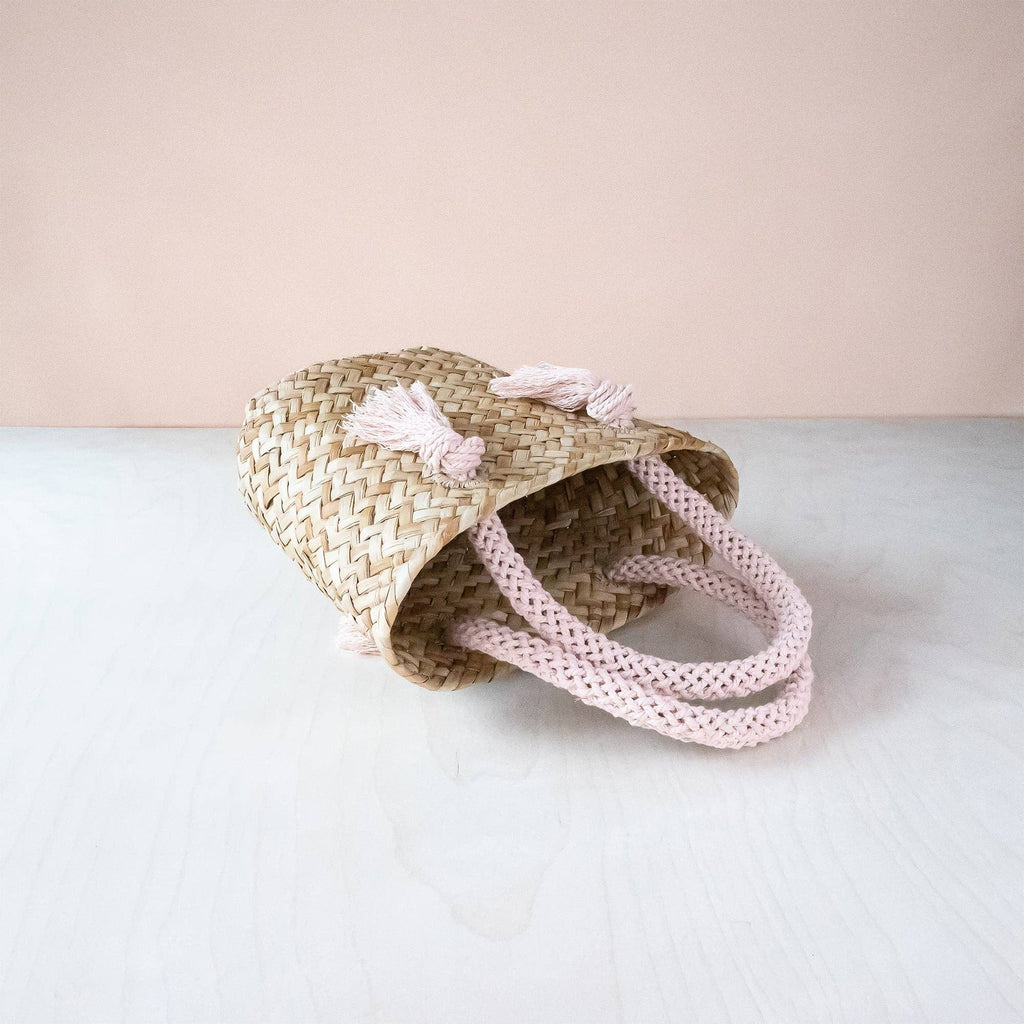 Dusty Rose  Woven Tote