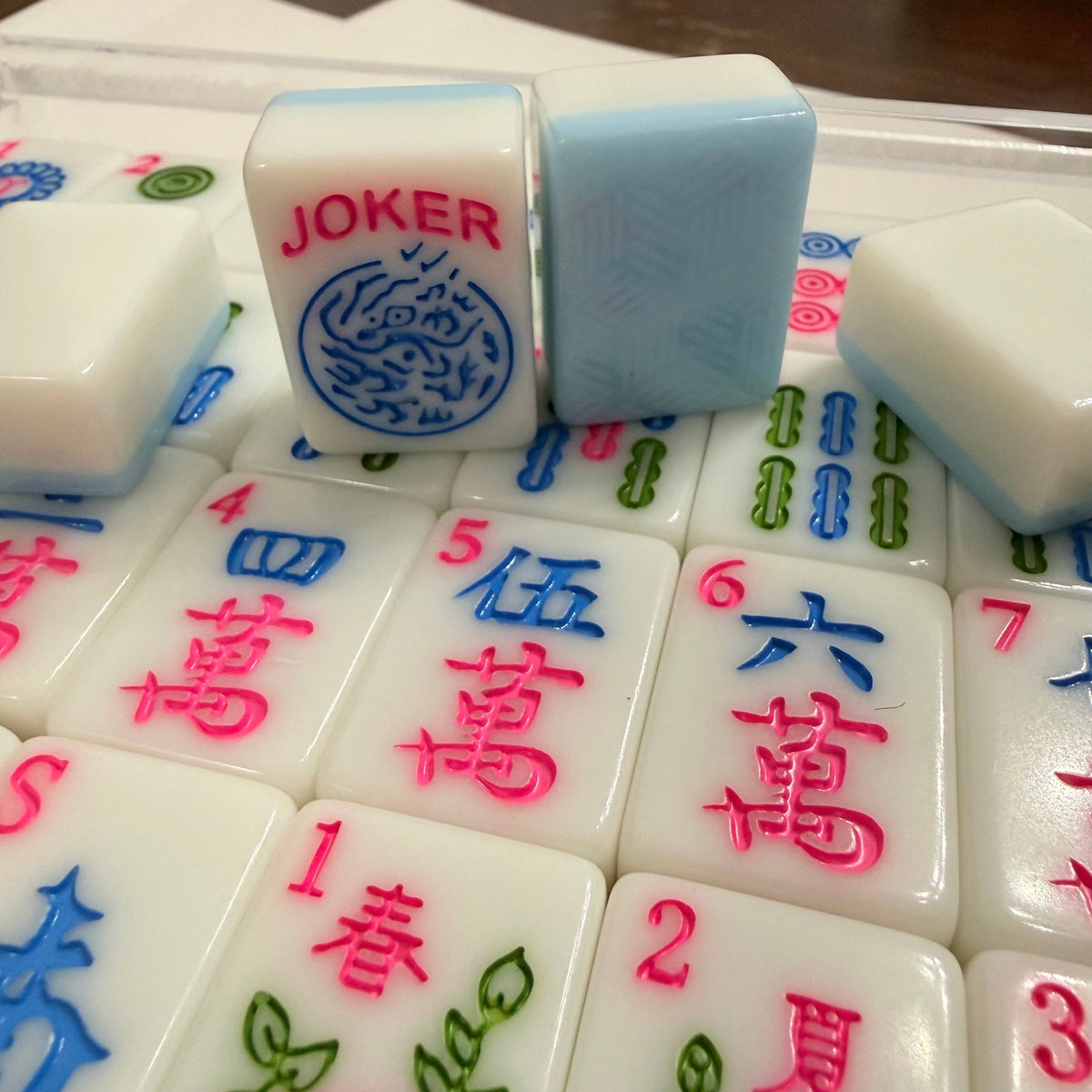 American Mahjong Tile Set (166 Tiles)