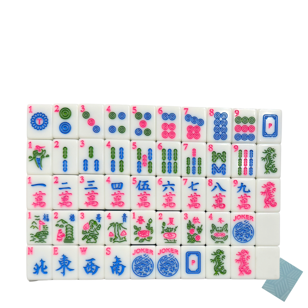 American Mahjong Tile Set (166 Tiles)