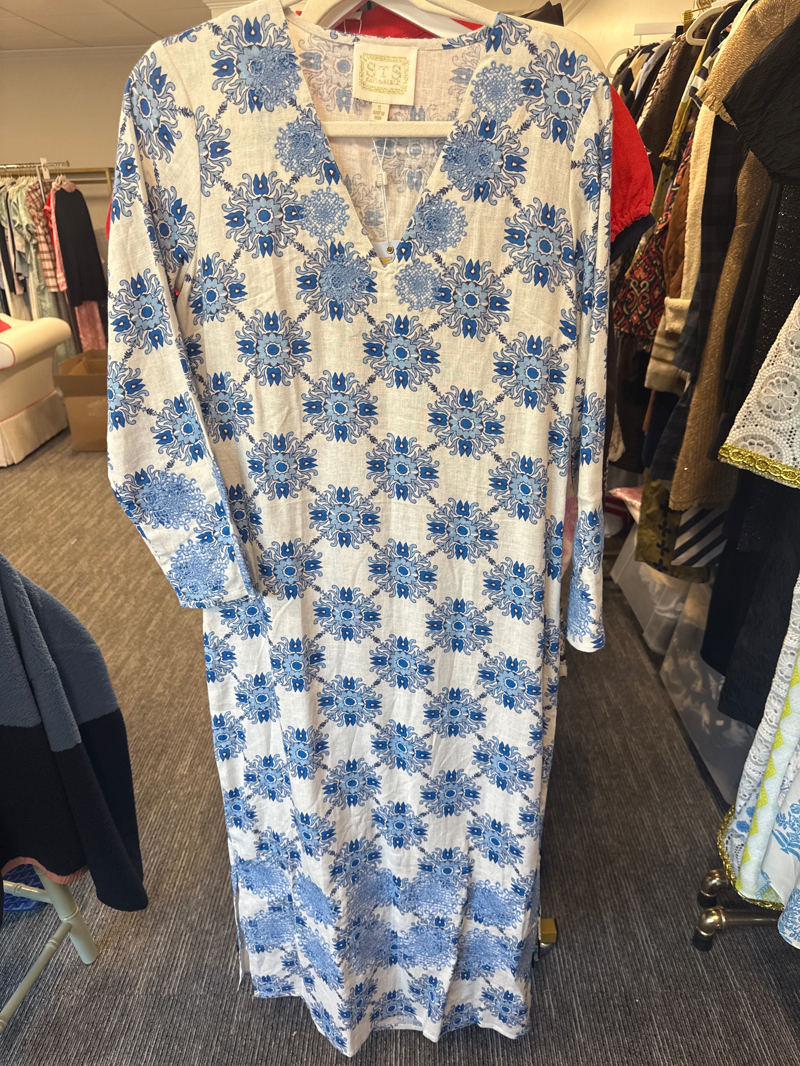 Sample Big Floral Print - Linen Viscose