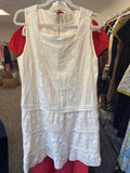 Sample White Floral Dress