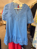 Sample Azure Mini Dress