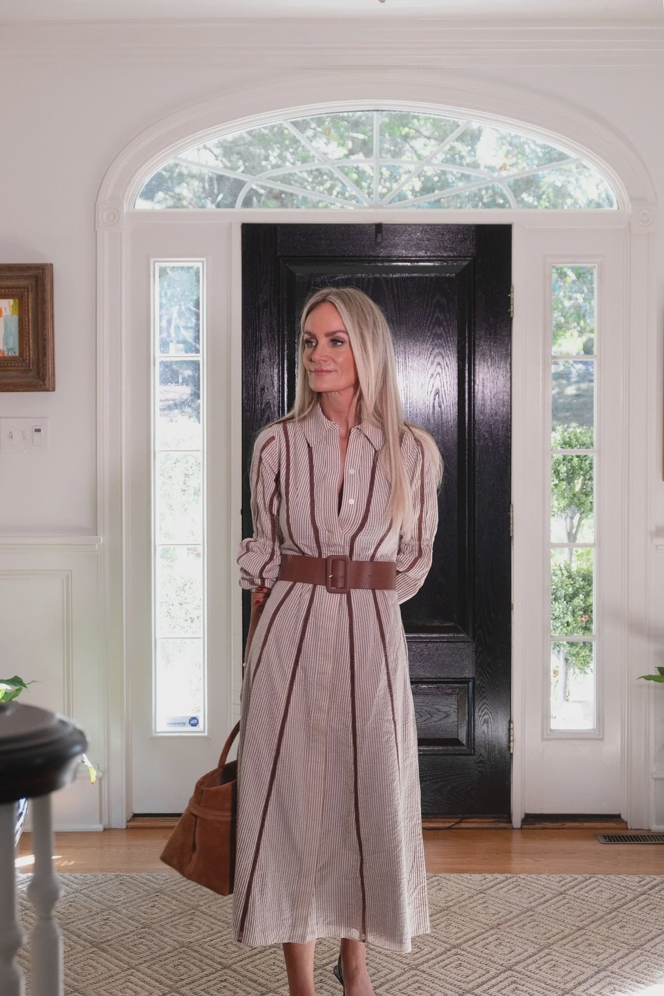 The Belted Shirt Dress - MER2505B