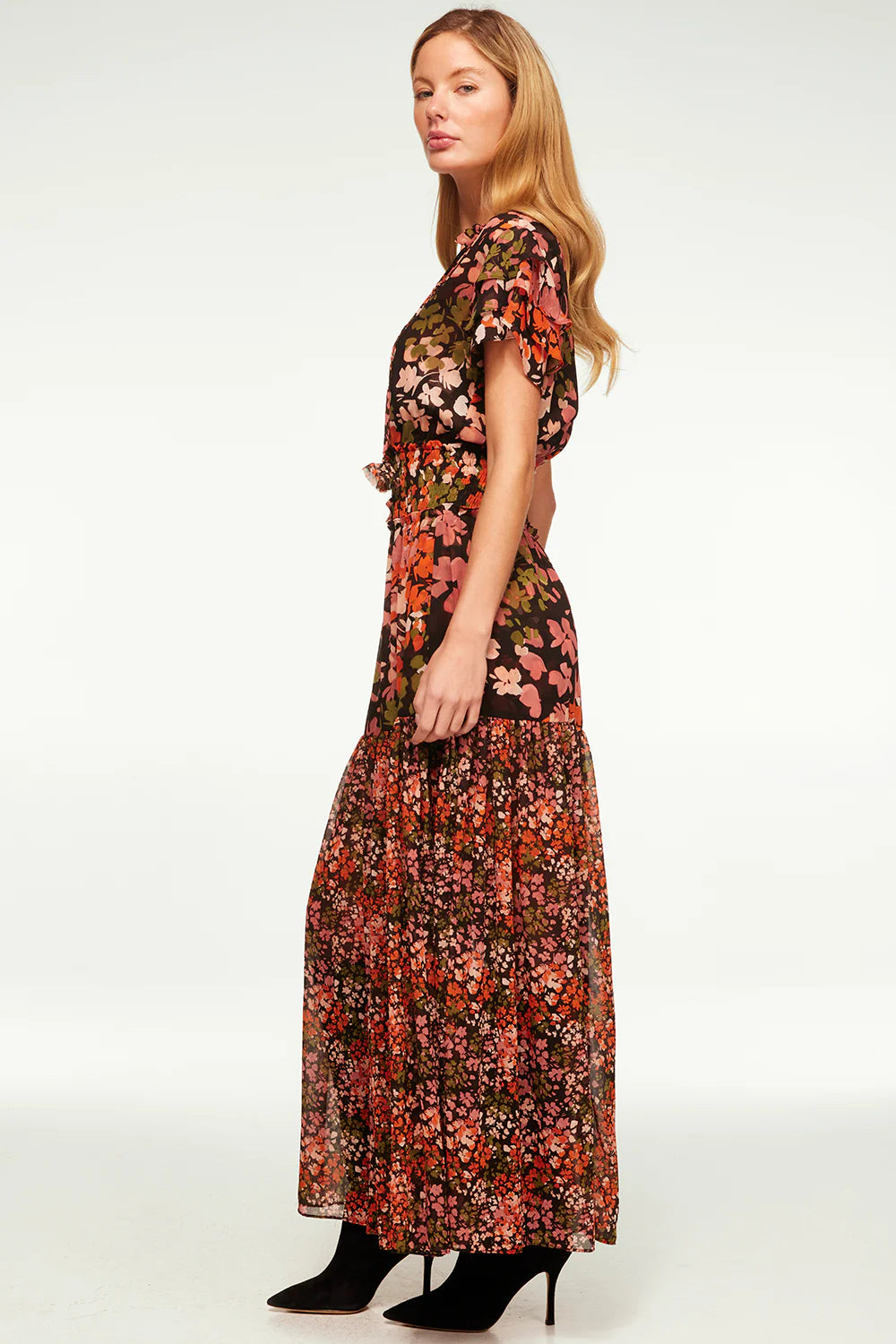 Misa Maribar Dress in Autumn Floral