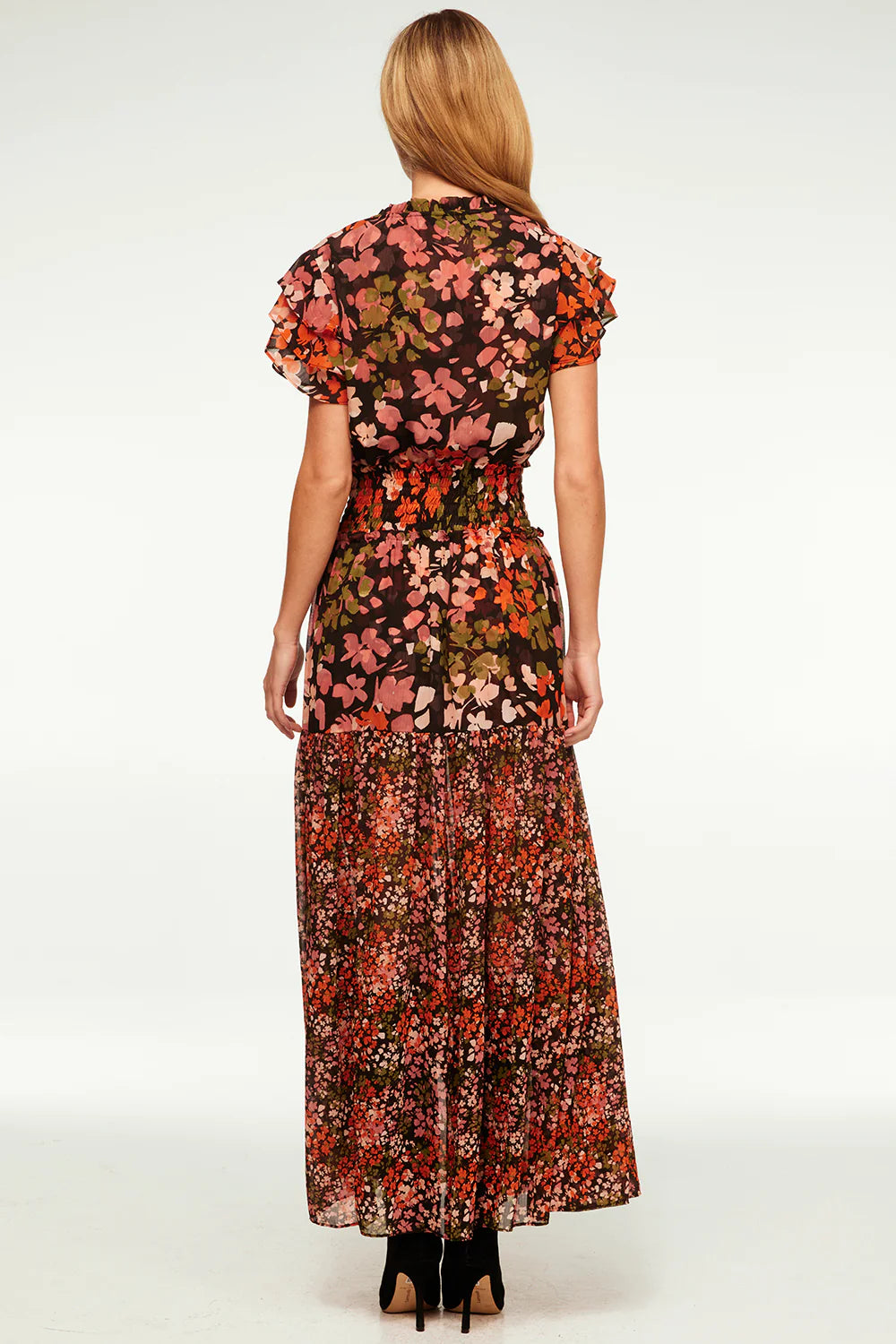 Misa Maribar Dress in Autumn Floral